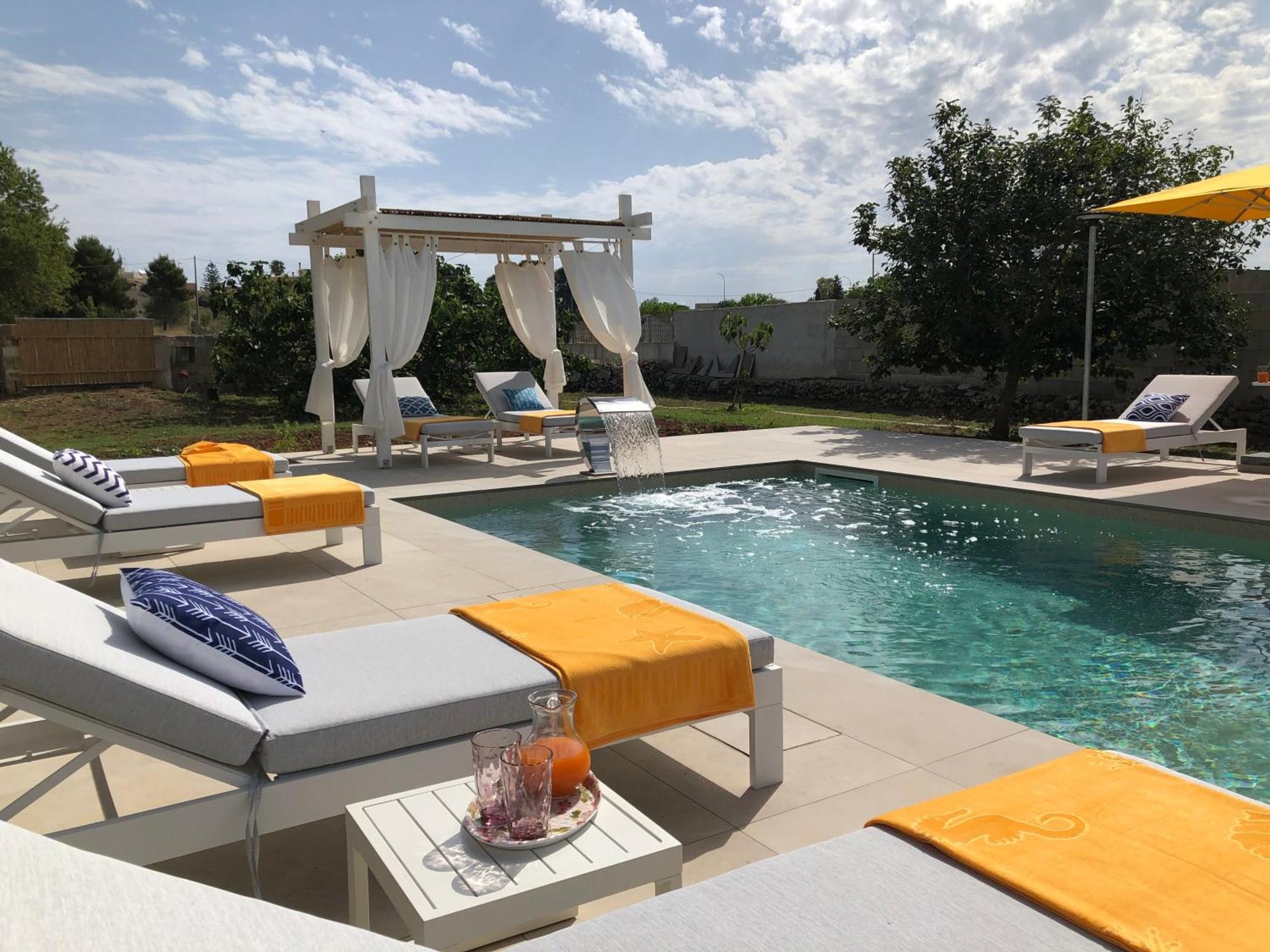 Casa Karina Sun&Pool&Relax Lägenhet Specchia Exteriör bild