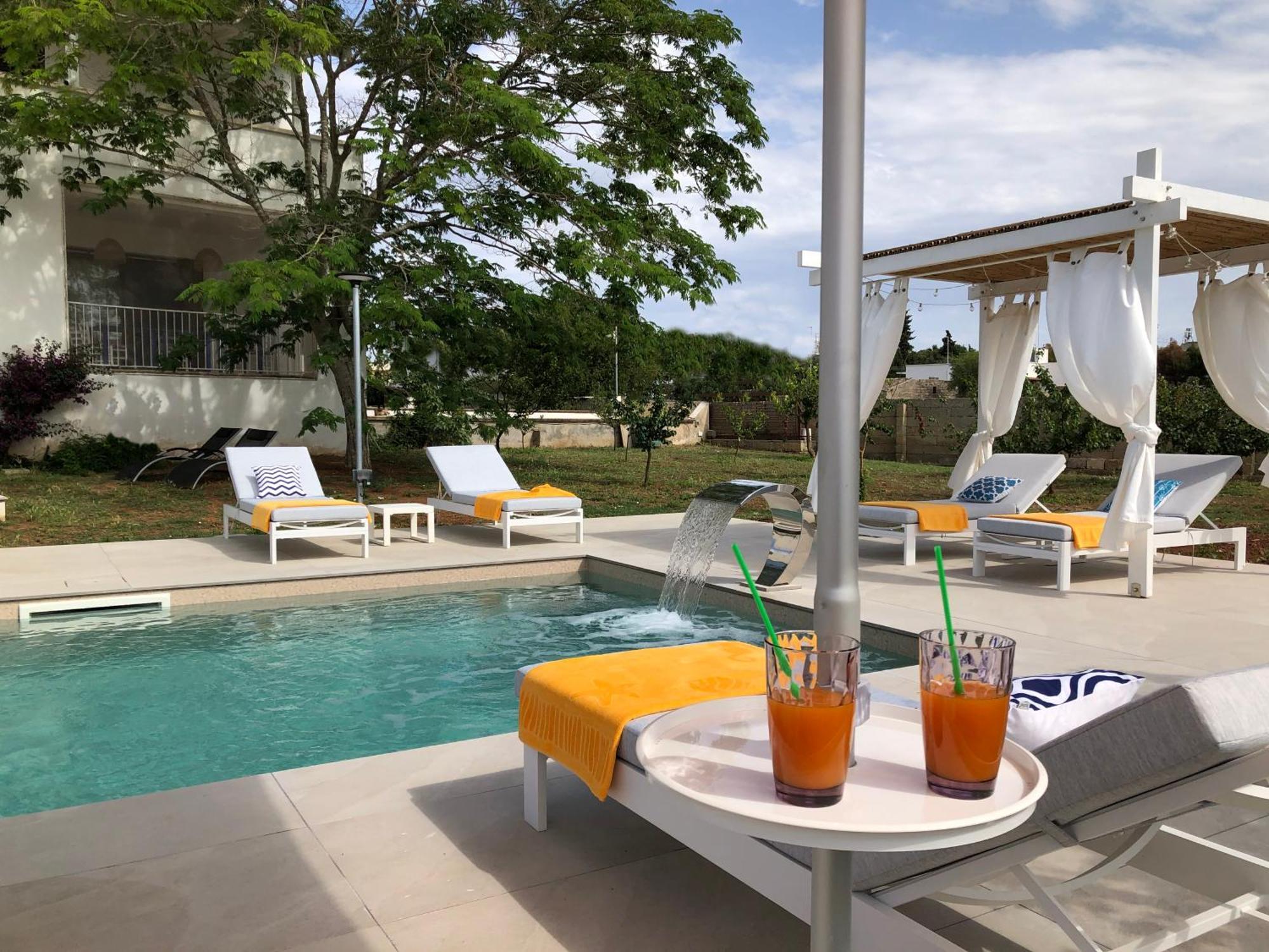 Casa Karina Sun&Pool&Relax Lägenhet Specchia Exteriör bild