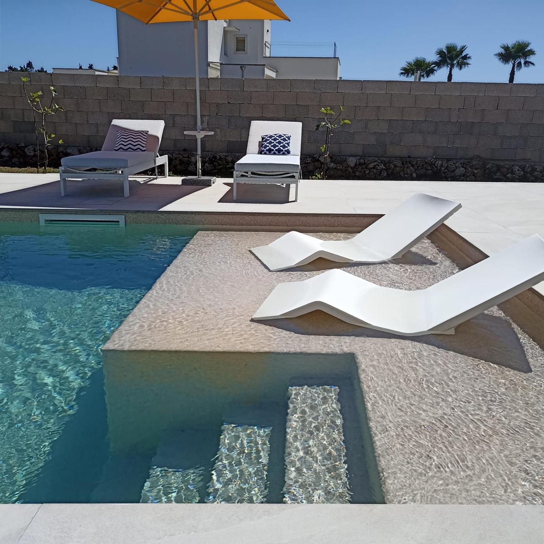 Casa Karina Sun&Pool&Relax Lägenhet Specchia Exteriör bild